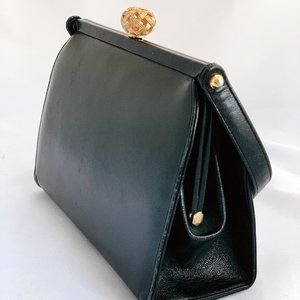 Coblentz Original Vintage Black Snap Bag